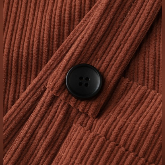 CIDER CORDUROY WIDE LEG JUMPSUIT XL - Picture 4 of 11